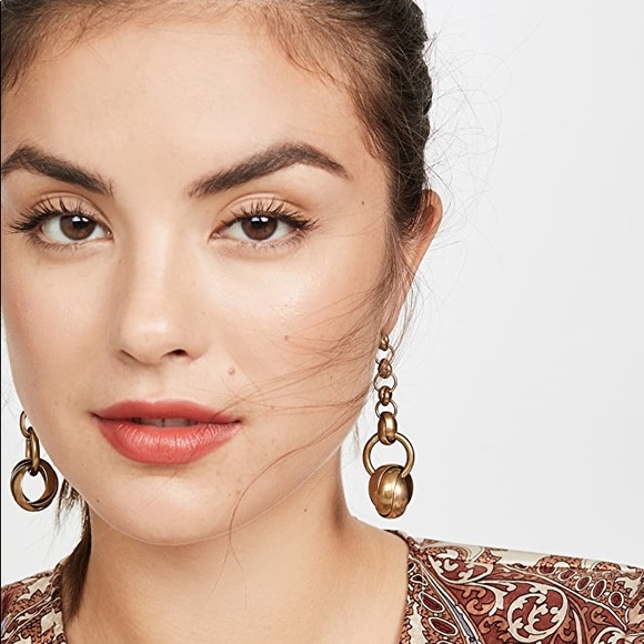 New. Zimmermann Link drop Earrings - Picture 4 of 7